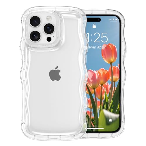 Amazon.co.jp: QLTYPRI 対応 iPhone 16 Pro ケース クリア TPUカバー